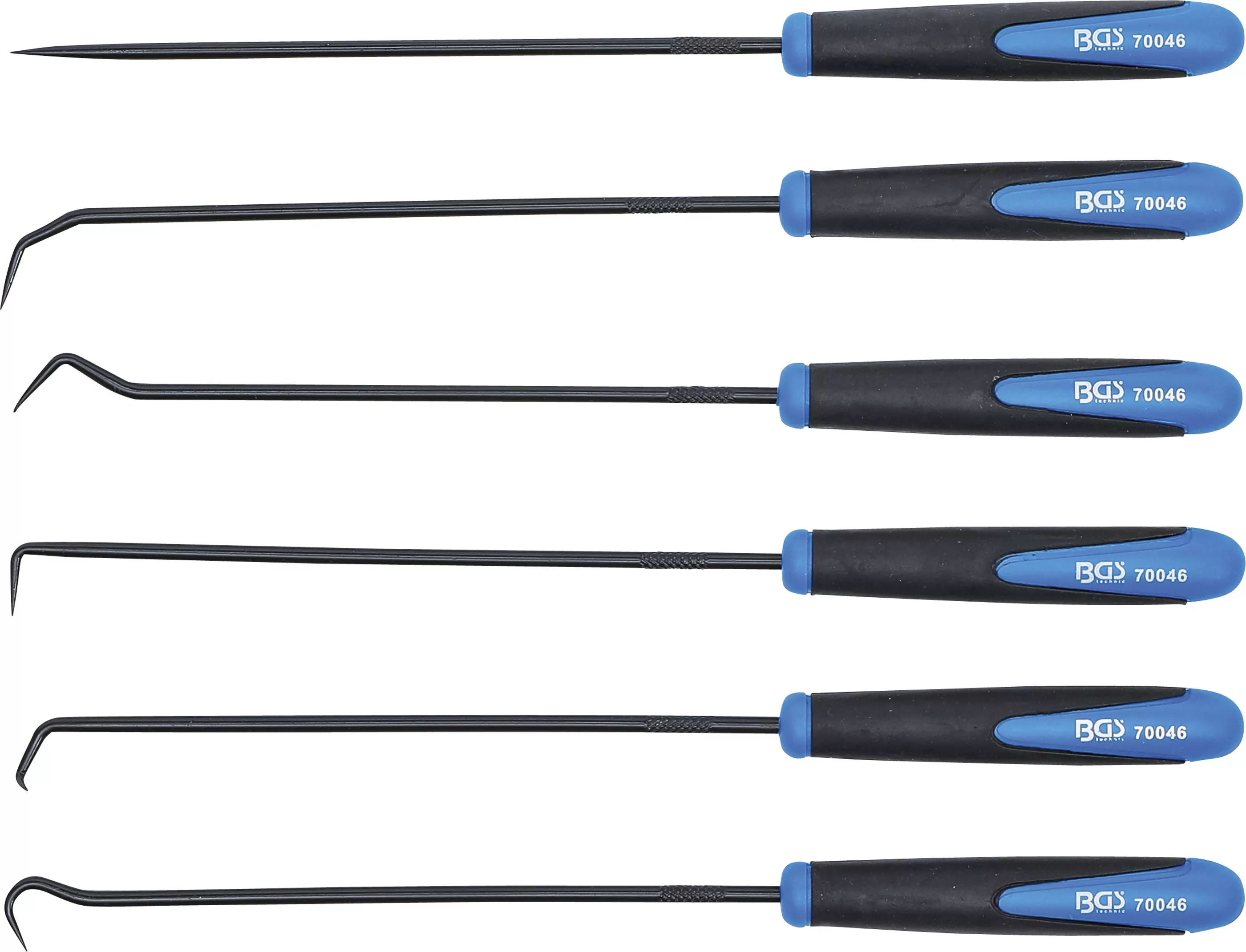 Haken-Satz | extra lang | 245 mm | 6-tlg.