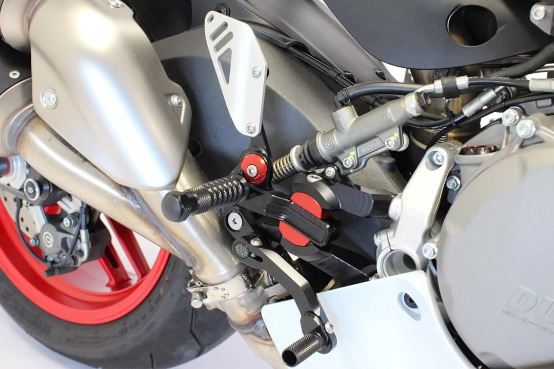 GILLES VCR Fußrastenanlage für Ducati 959 Panigale HA