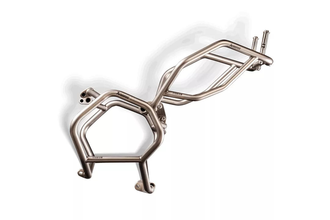 Akrapovic Unterer Schutzbügelsatz (Titanium)