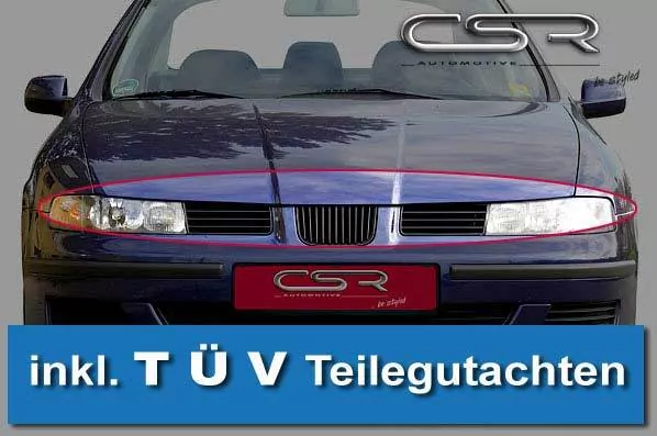 Motorhaubenverlängerung für Seat Leon 1M / Toledo 1M MHV041