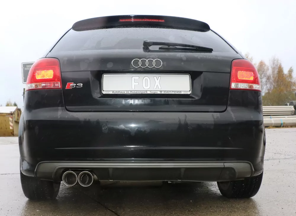 Audi S3 - 8P  Endschalldämpfer - 2x90 Typ 25