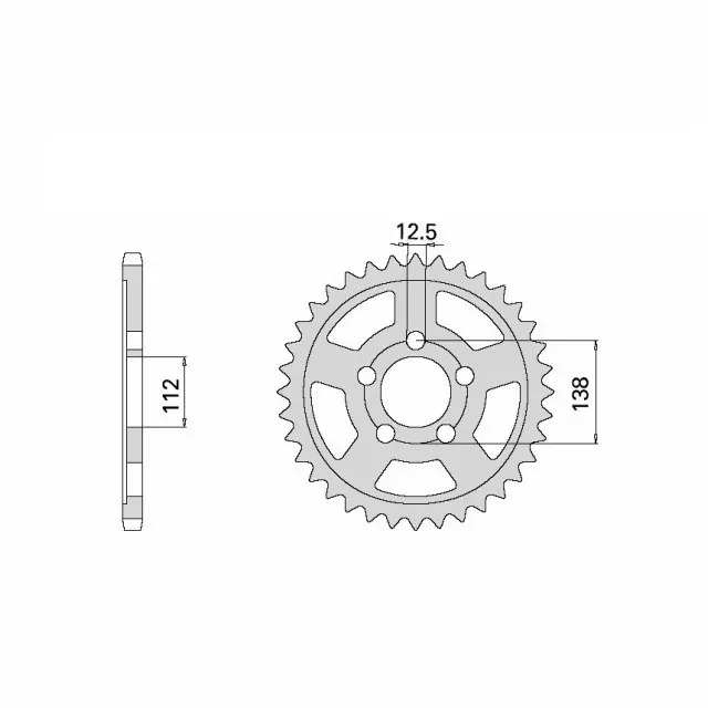 EK-Chain Kettensatz 530 MVXZ-2 für Yamaha FZR-750R Typ OW / 3PJ Modelljahr 1989-1992 Farbe Grün