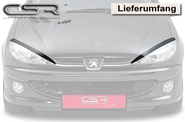 Scheinwerferblenden für Peugeot 206 SB166