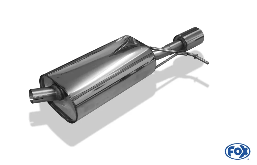 Dacia Duster 4x2 - Frontantrieb  Endschalldämpfer - 1x90 Typ 12