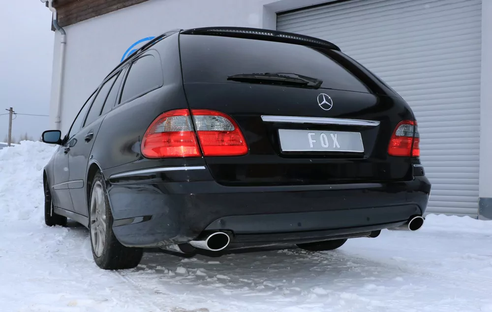 Mercedes E-Klasse S211 Kombi  Endschalldämpfer rechts/links - 115x85 Typ 32 rechts/links