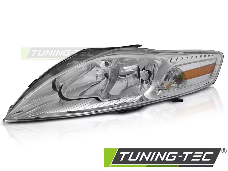 Headlights Chrome Left Side Tyc Fits Ford Mondeo 07.07-11.10