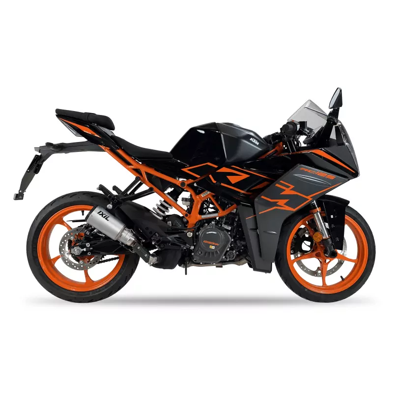 IXIL IXIL RC/RB Endschalldämpfer, KTM Duke 125/RC/390, 21-, HQ VITPILEN/SVARPILEN, 21- E-geprüft
