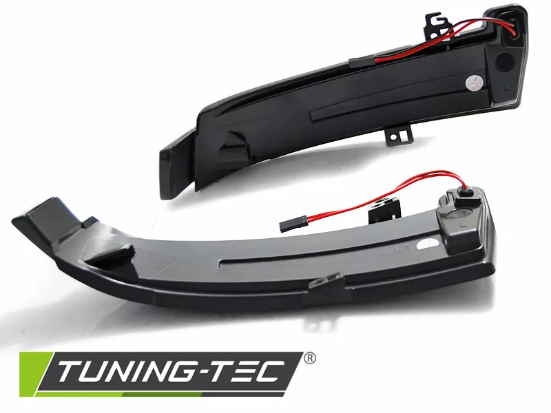 Side Direction In The Mirror Smoke Led Seq Fits  Mercedes W204 / W212 / W176 / W221 / W166 / X204