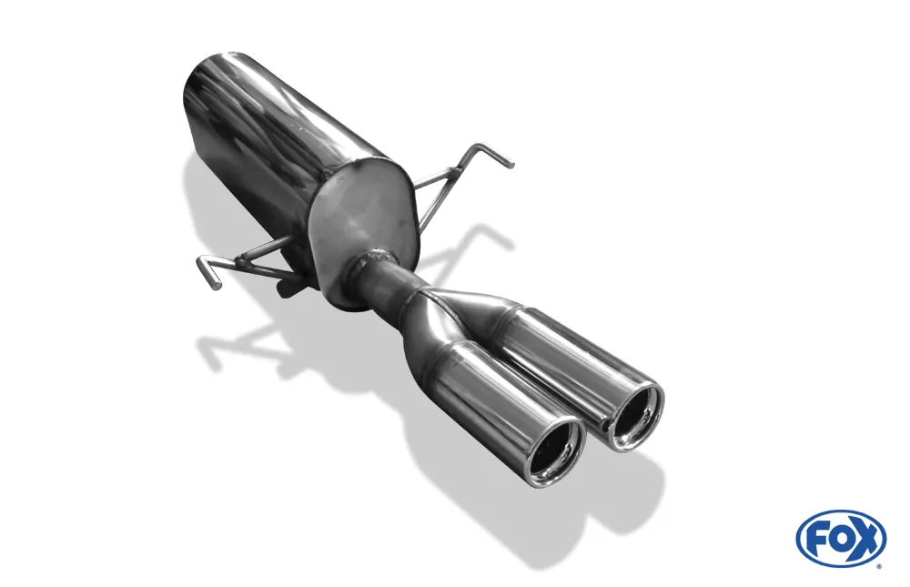 Opel Astra H Caravan  Endschalldämpfer einseitig - 2x76 Typ 13