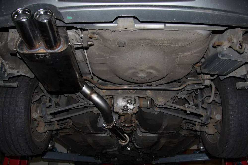 Subaru Impreza Typ WRX/ STI  Endschalldämpfer Ø70mm - 2x80 Typ 13