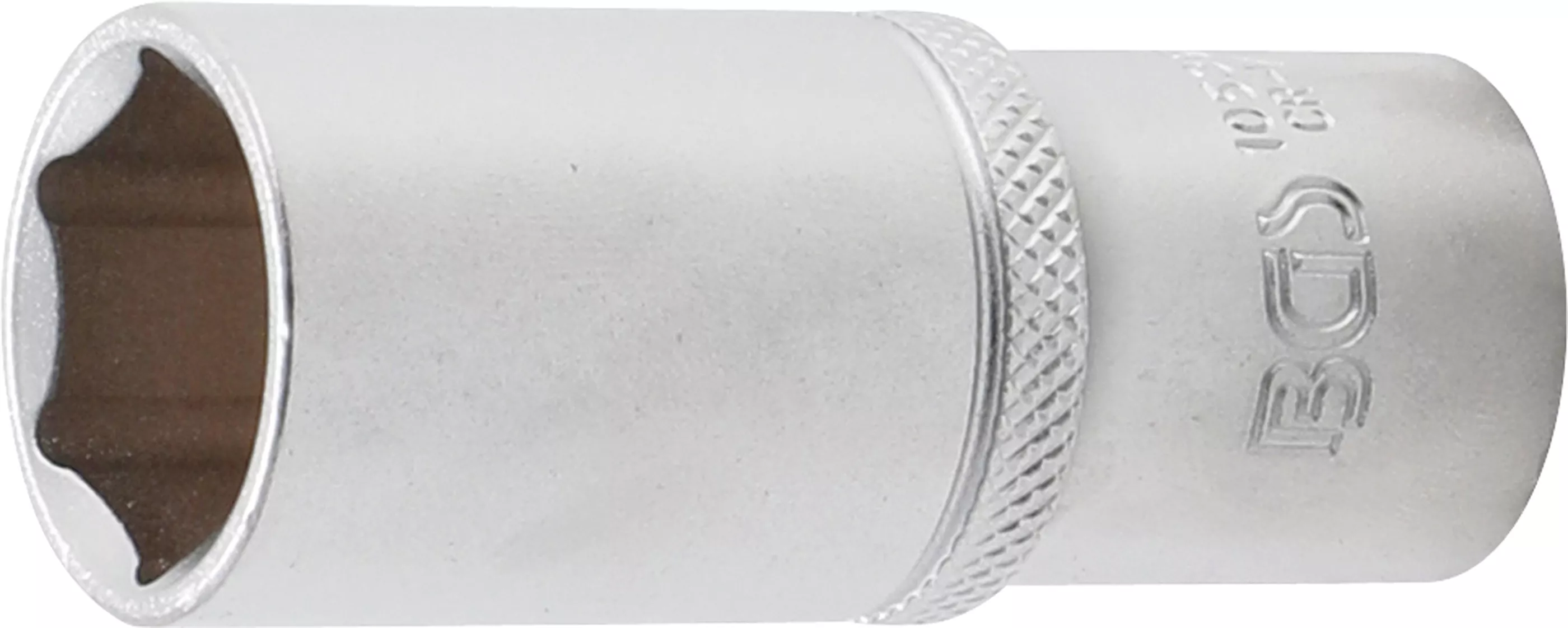 Steckschlüssel-Einsatz Sechskant, tief | Antrieb Innenvierkant 10 mm (3/8") | SW 19 mm