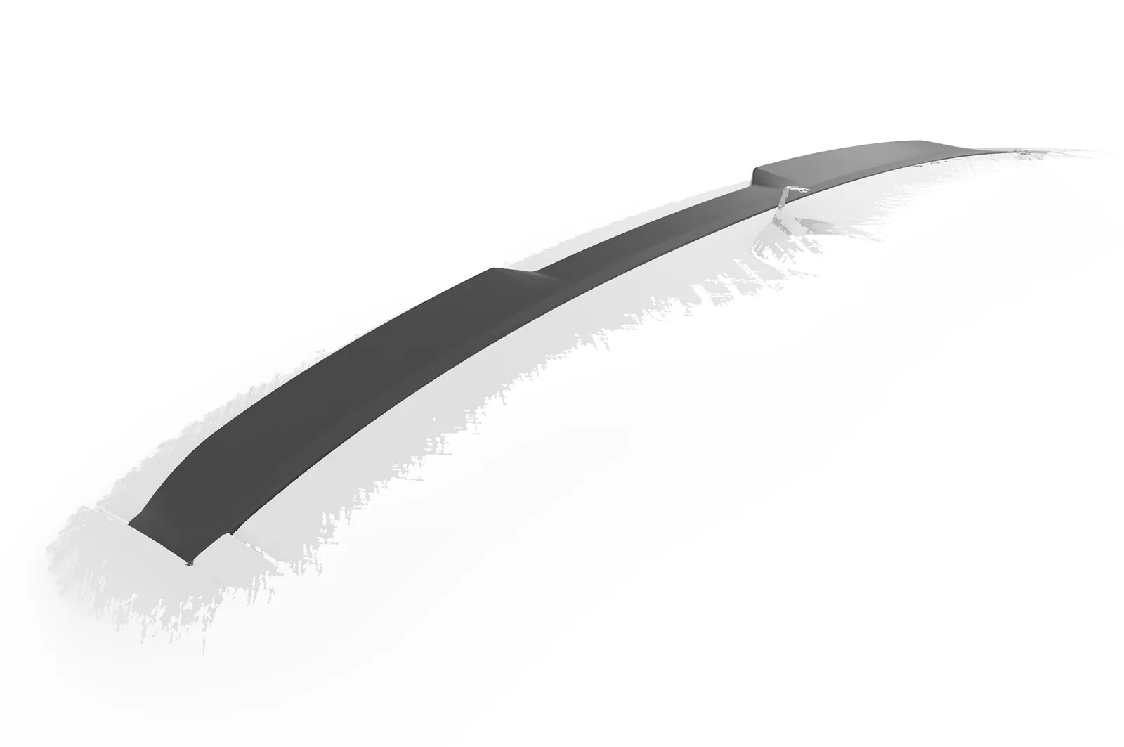 Heckscheibenblende für BMW 5er G30 Limousine HSB101 Schwarz Strukturiert