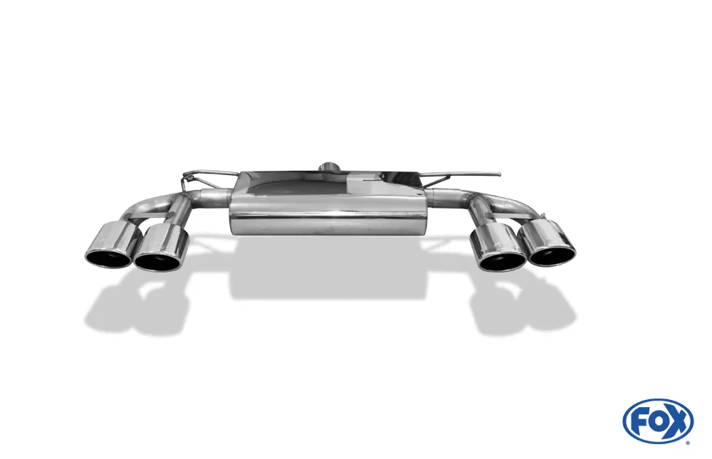 VW Golf VII R - 4-Motion  Endschalldämpfer rechts/links - 2x115x85 Typ 44 rechts/links