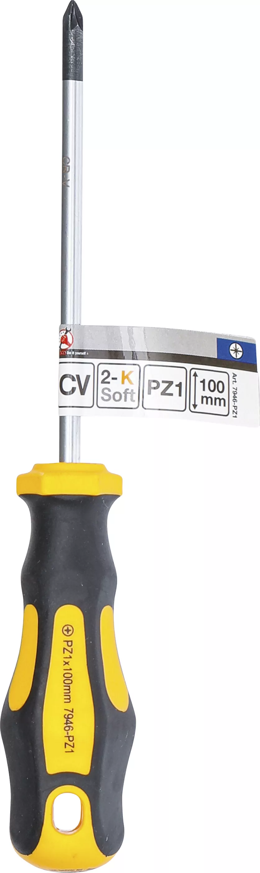 Schraubendreher | Kreuzschlitz PZ1 | Klingenlänge 100 mm