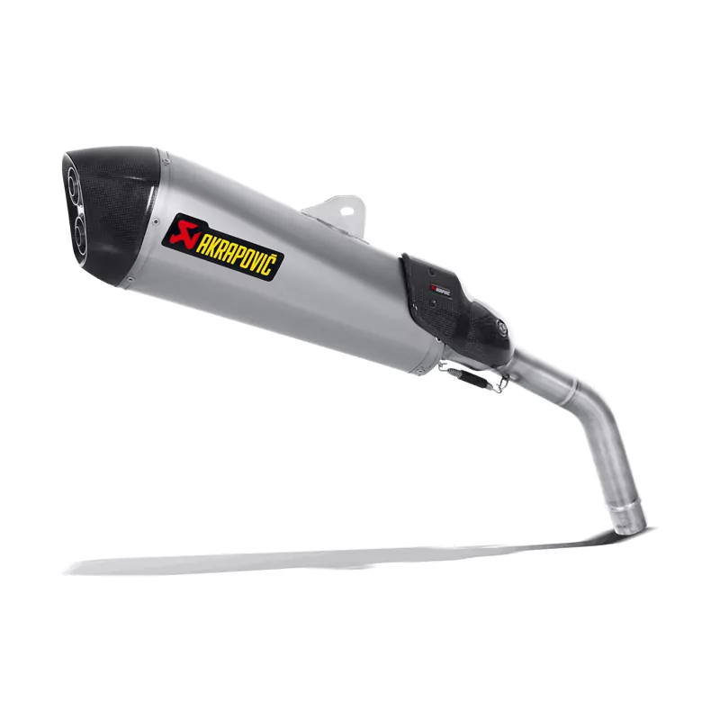 Akrapovic Slip-On Line (Titanium) Auspuff für Triumph Tiger 800 XC/XR/XRx/XCx Modelljahr 2011-2016