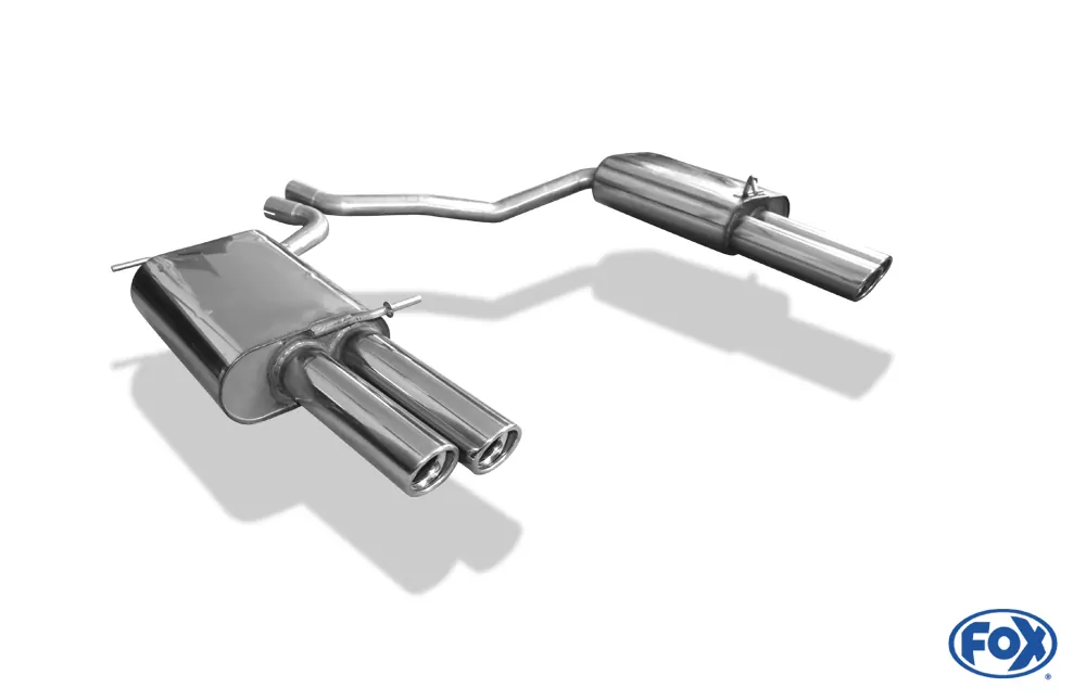 Seat Exeo 3R/ 3R ST - 2,0l TFSI  Endschalldämpfer rechts/links zweiflutig - 2x76 Typ 17 rechts/links