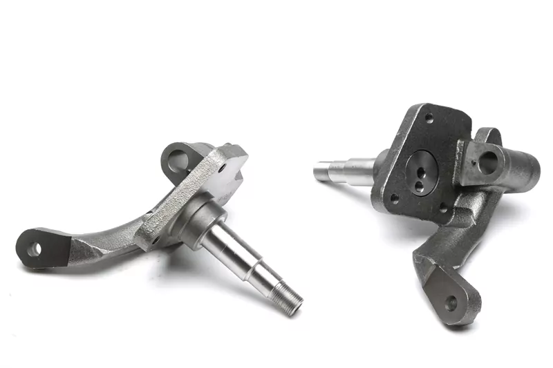 TA Technix Tieferlegungsachsschenkel-Set Vorderachse - 63mm / passend für VW Käfer / Karmann Ghia / Modelle mit Trommelbremse bis Baujahr 1965