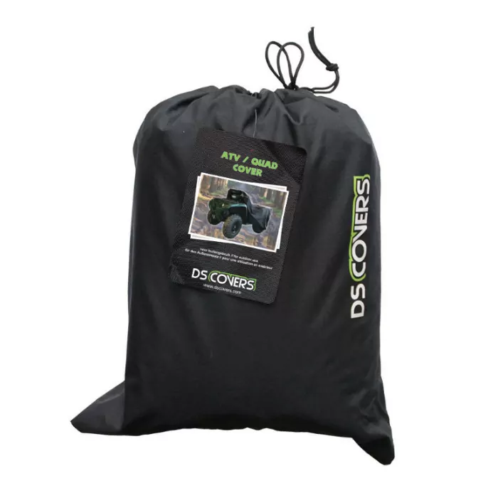 Quad / Atv-abdeckplane, "echo" Schwarz, Größe M, Maße: L 215 X B 125 X H 105cm