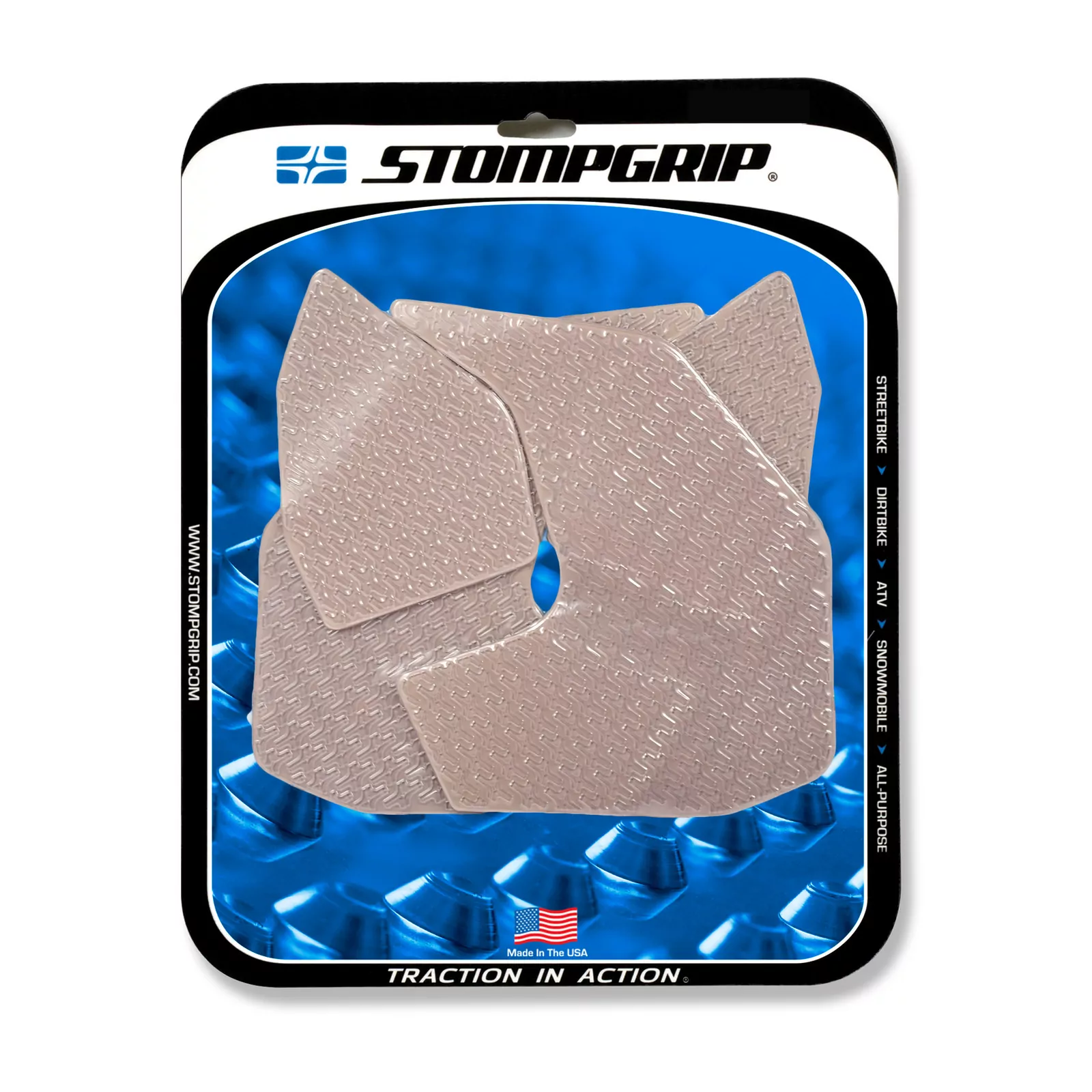 Stompgrip Traction Pad Icon für Yamaha MT-09 14-20 Klar