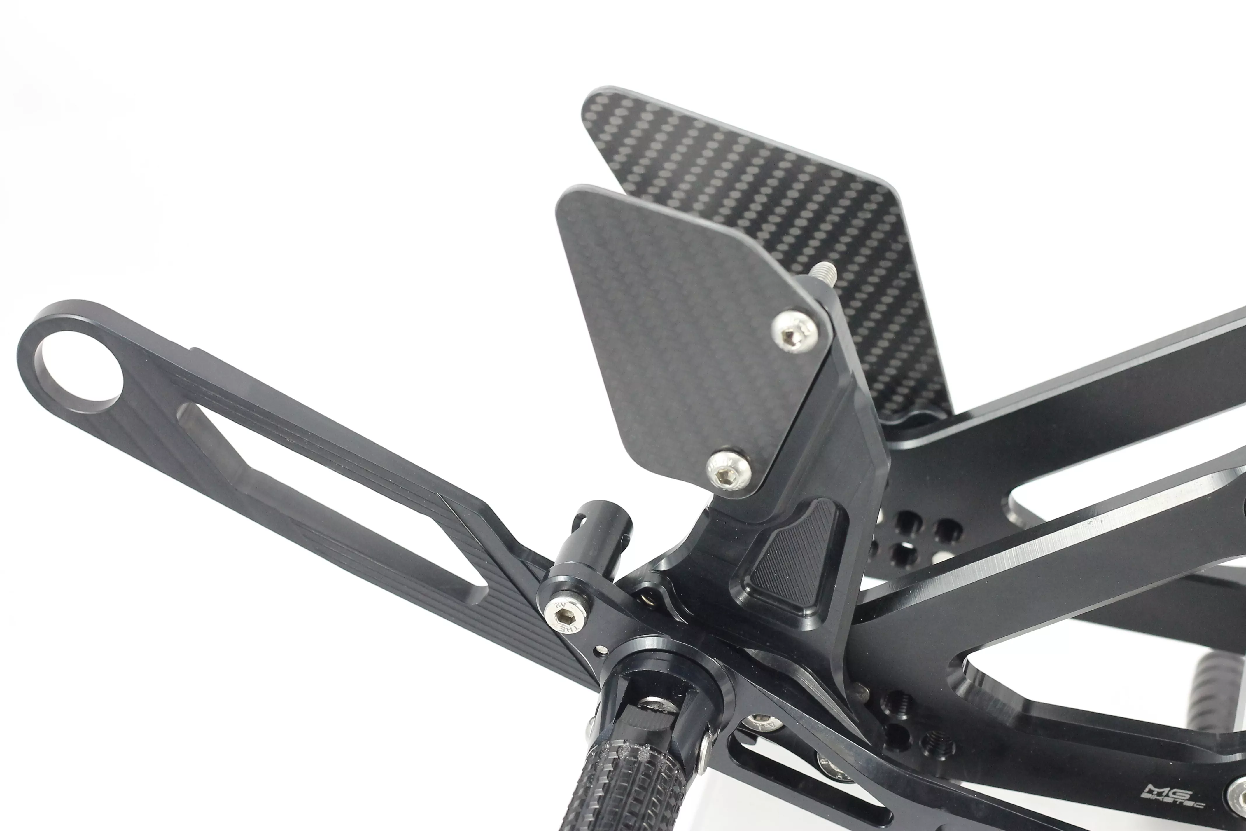 MG Biketec Sportfussrastenanlage / Rastenanlage / Fußrastenanlage mit ABE, gültig in D - A - CH für Yamaha YZF-R1 ab 2017-2019