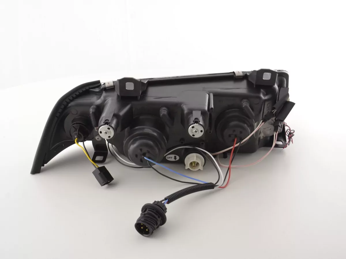 Scheinwerfer Set Angel Eyes CCFL BMW 3er E36 Coupe/Cabrio Bj. 92-98 schwarz