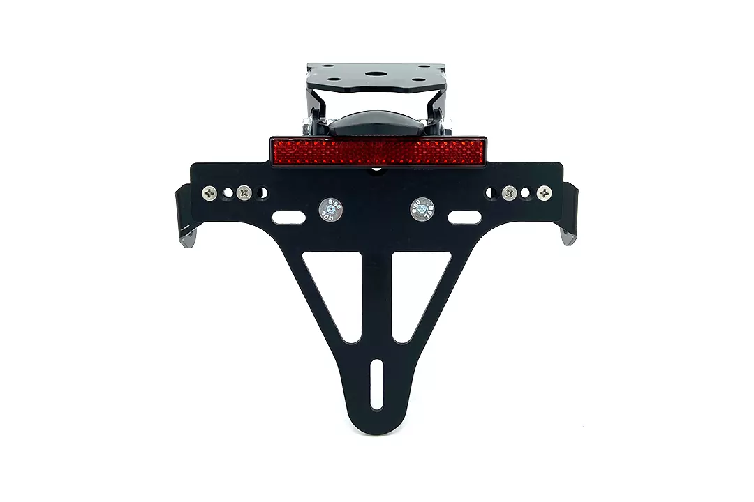 alpha Technik Kennzeichenhalter für Kawasaki Z800 Typ ZR800F ZR800C ZR800A ab Modelljahr 2013-