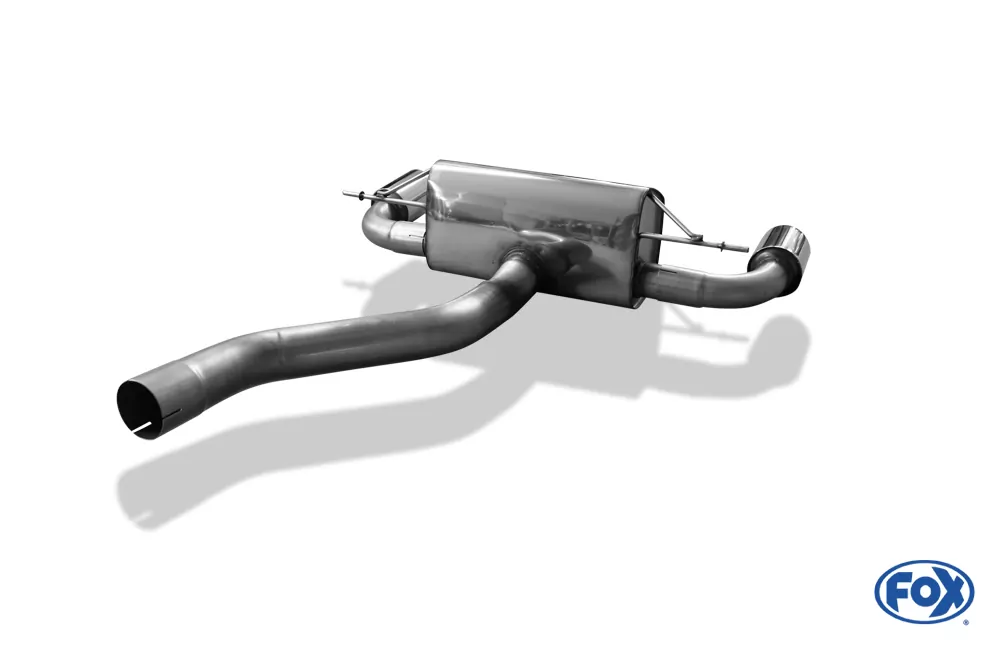 BMW F20/F21 - M135i  Endschalldämpfer quer Ausgang rechts/links - 1x100 Typ 25 rechts/links