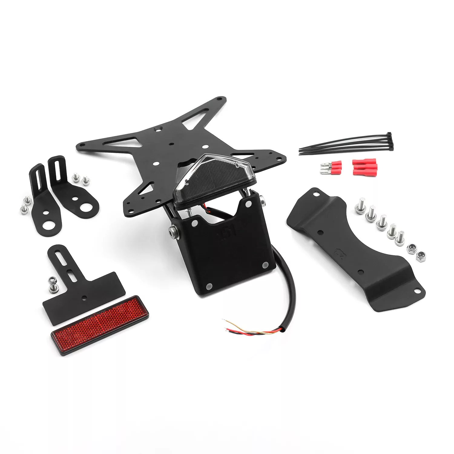 MG Biketec Kennzeichenhalter für Suzuki DR-Z 4 SM ab 2025