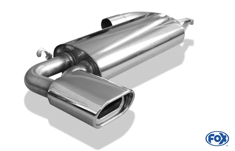 Audi 80/90 Typ 89 quattro  Endschalldämpfer quer - 135x80 Typ 53