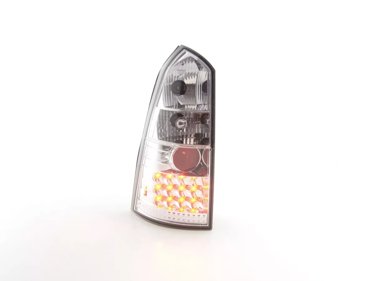 LED Rückleuchten Set Ford Focus Turnier DNW Bj. 98-04 chrom für Rechtslenker