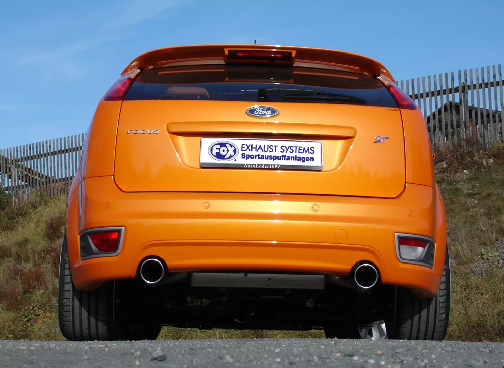 Ford Focus II ST  Endschalldämpfer quer Ausgang rechts/links - 1x100 Typ 17 rechts/links