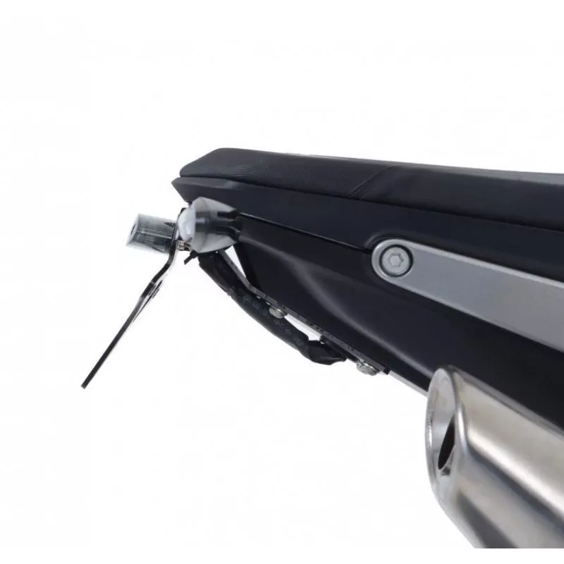 R&G Premium Kennzeichenhalter mit Hitzeschutz für Blinker KTM Duke 790 2018- / Duke 890 R 2020-
