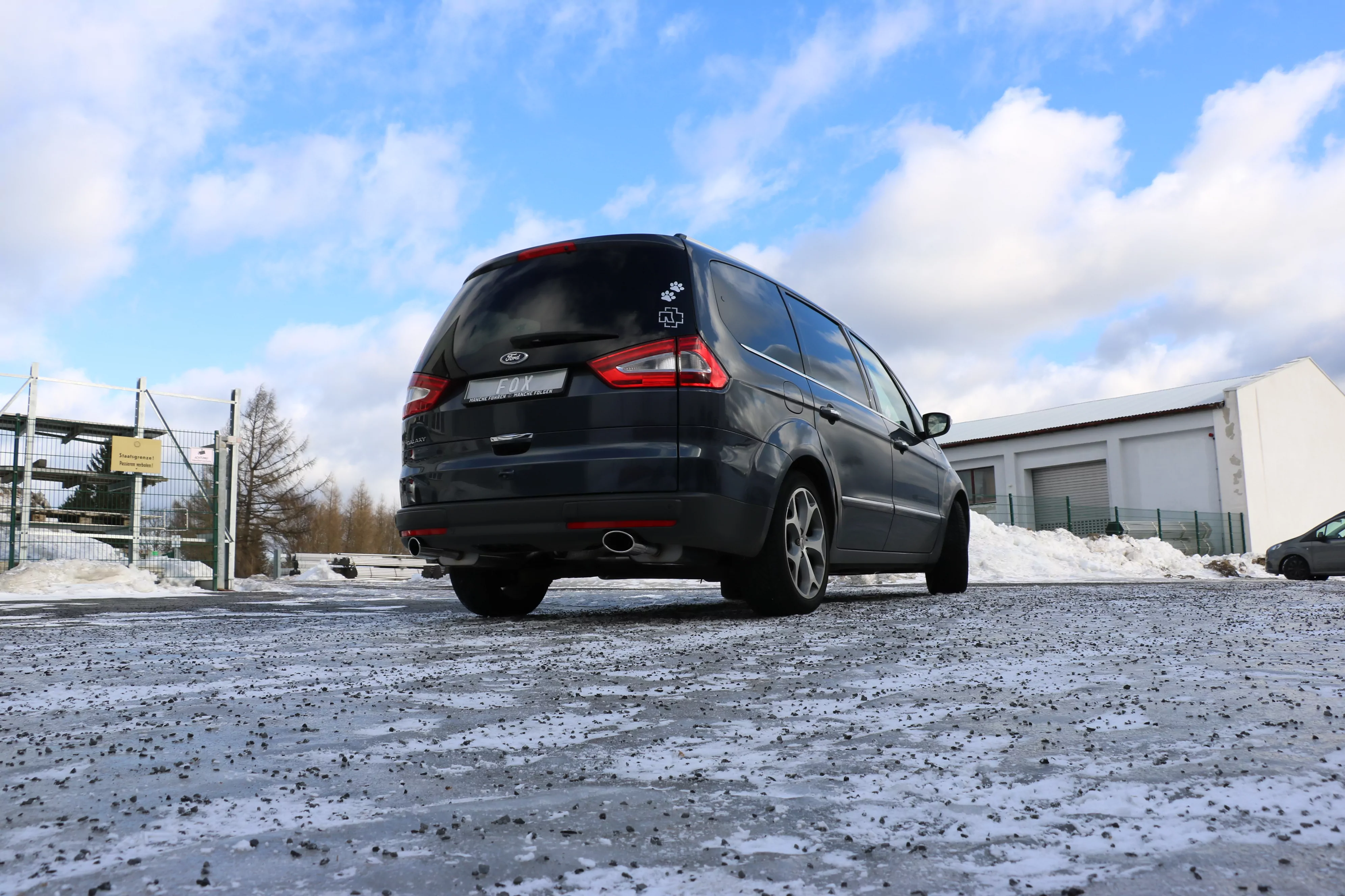 Ford Galaxy II - WA6  Endschalldämpfer rechts/links - 115x85 Typ 38 rechts/links