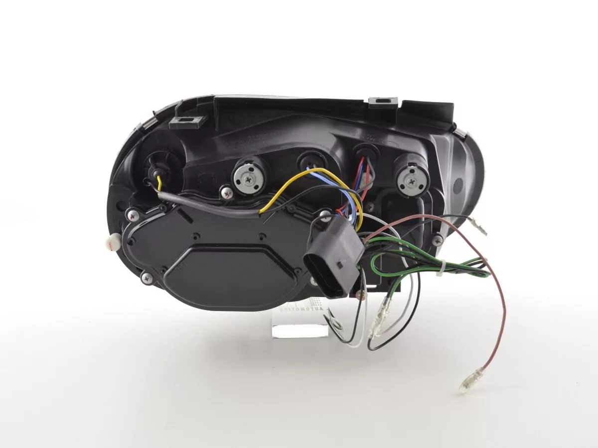 Scheinwerfer Set Daylight LED TFL-Optik VW Golf 4 Typ 1J Bj. 98-03 chrom für Rechtslenker