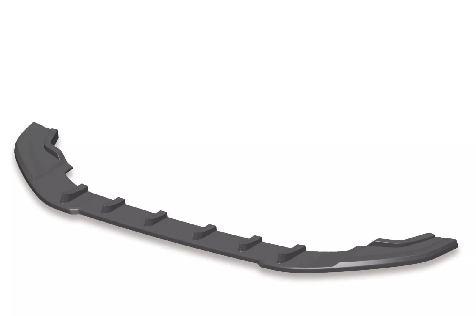 Cup-Spoilerlippe mit ABE für VW Golf 7 GTI / GTD CSL345 Strukturiert (schwarz matt)