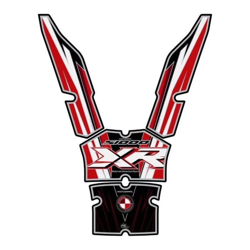 Motografix BMW S 1000 XR Motografix 3D Gel Tank Pad Protector TB033RW