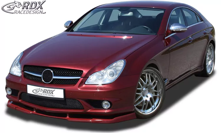 RDX Frontspoiler VARIO-X für MERCEDES CLS-Klasse C219 AMG (Passend an AMG bzw. Fahrzeuge mit AMG Frontstoßstange) Frontlippe Front Ansatz Vorne Spoilerlippe