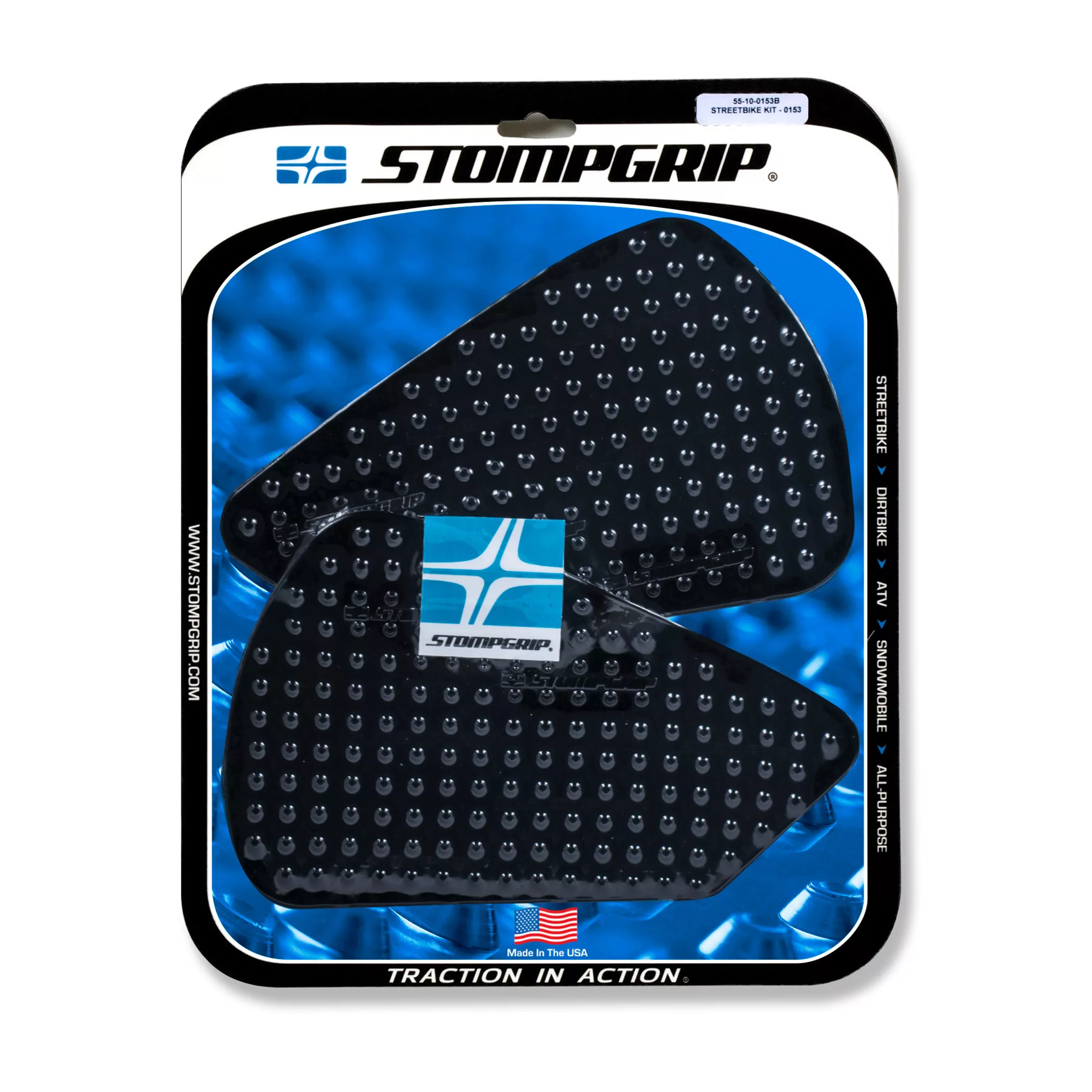 Stompgrip Traction Pad Volcano für BMW R 1250 GS 19-21 Schwarz