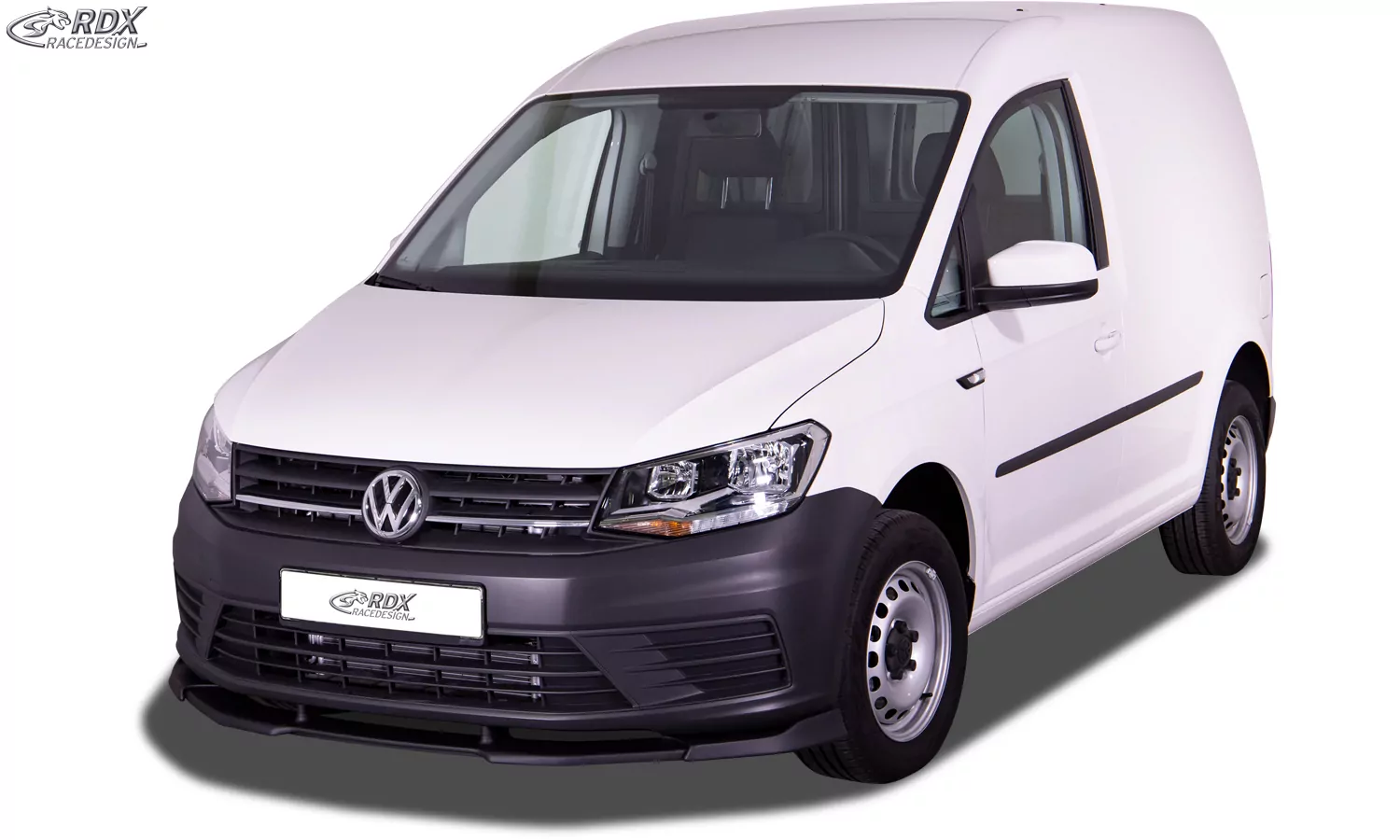 RDX Frontspoiler VARIO-X für VW Caddy 2K (2015-2020) Frontlippe "V2" Front Ansatz Vorne Spoilerlippe