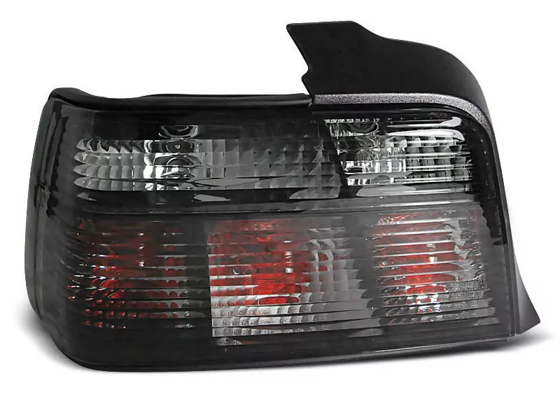 Tail Lights Smoke Fits Bmw E36 12.90-08.99 Sedan