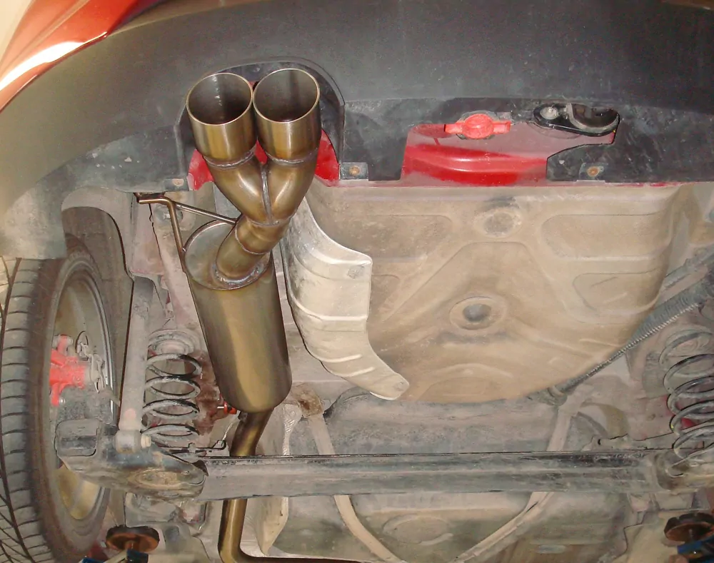 Fiat Bravo 198 - Diesel  Endschalldämpfer - 2x90 Typ 14