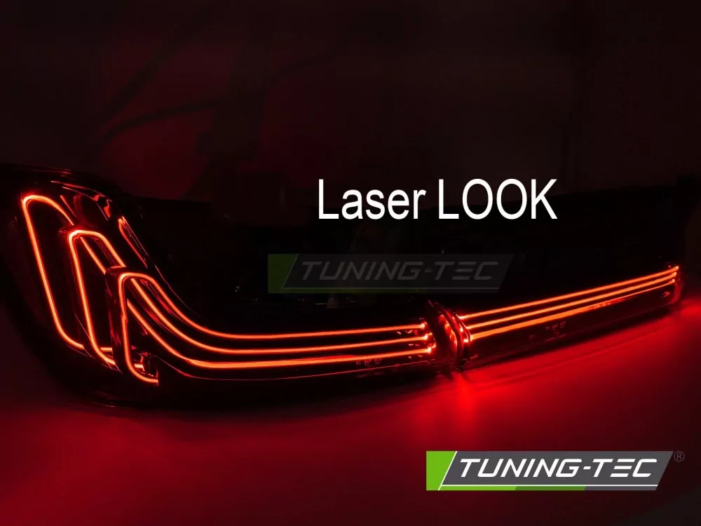 Led Tail Lights Smoke Laser Look Fits Bmw G20 19-22