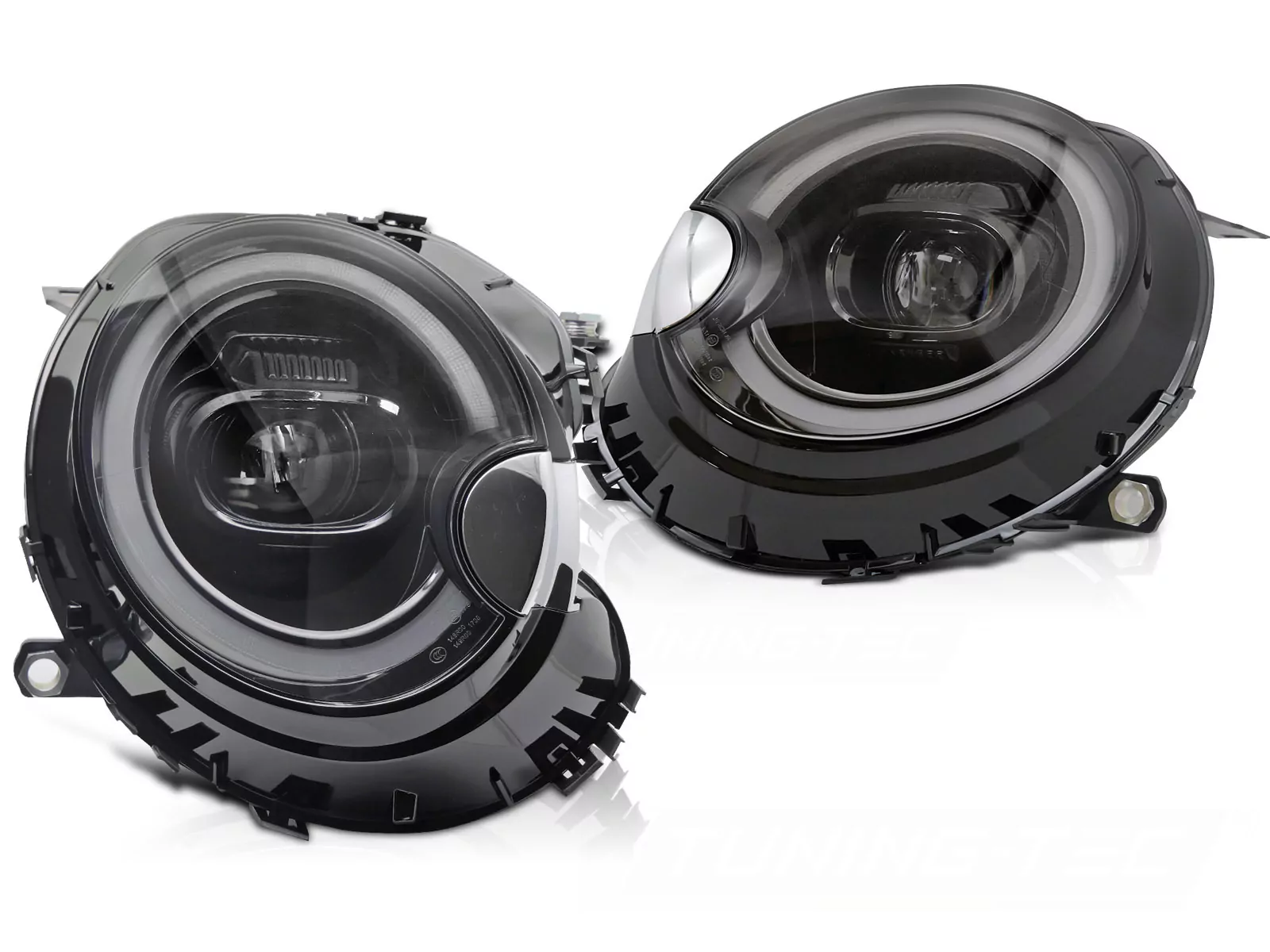 Full Led Headlights Fits Bmw Mini (cooper) 06-15