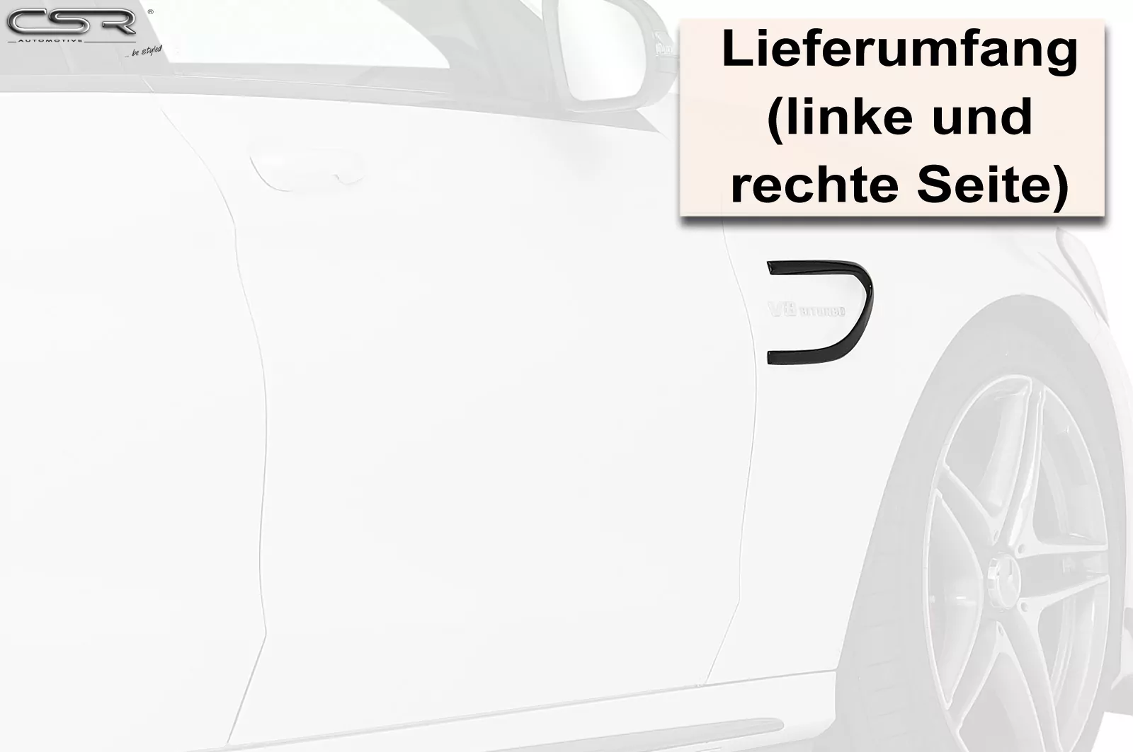 Airintakes Rahmen Seite für Mercedes Benz C-Klasse 205 AI018
