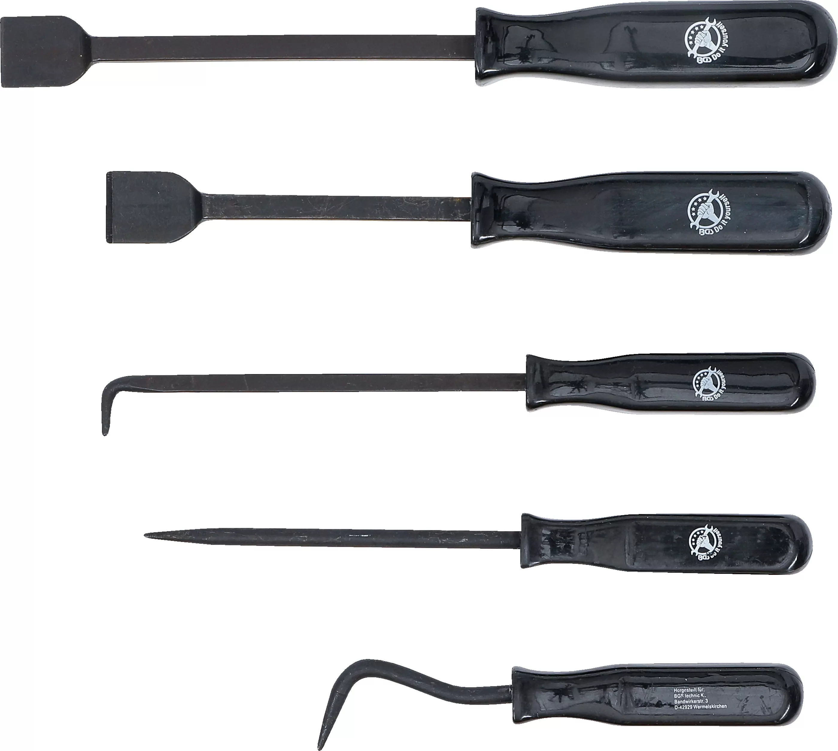 Schaber- und Haken-Satz | 5-tlg.