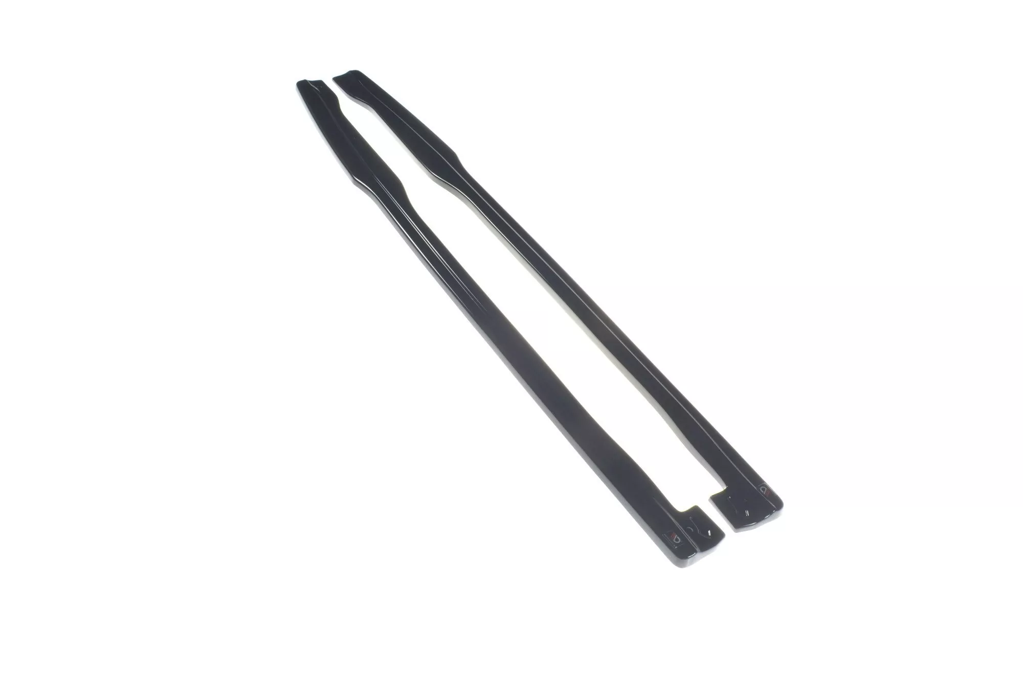 Seitenschweller Ansatz Passend Für Passend Für Audi TT Mk3 (8S) RS  Schwarz Hochglanz Schwarz Hochglanz