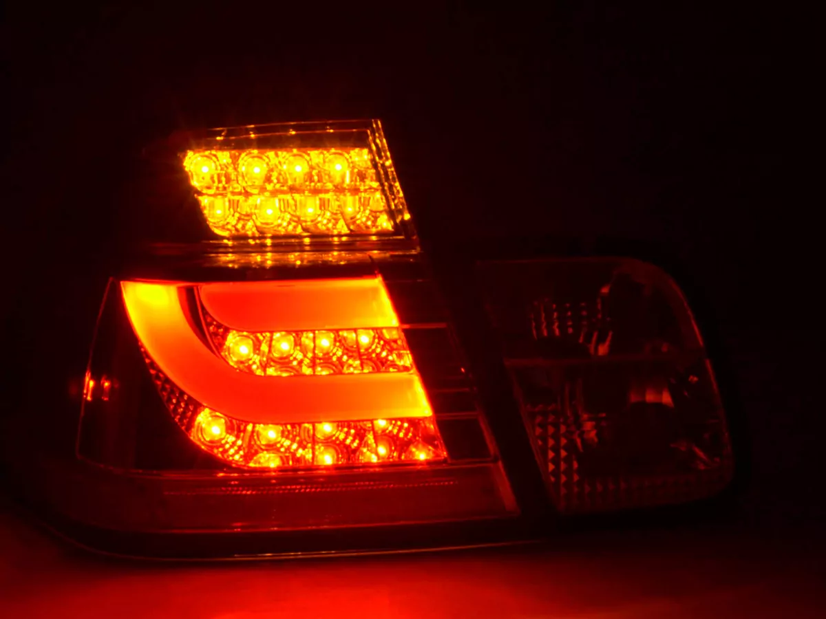 LED Rückleuchten Set BMW 3er E46 Limo Bj. 98-01 chrom