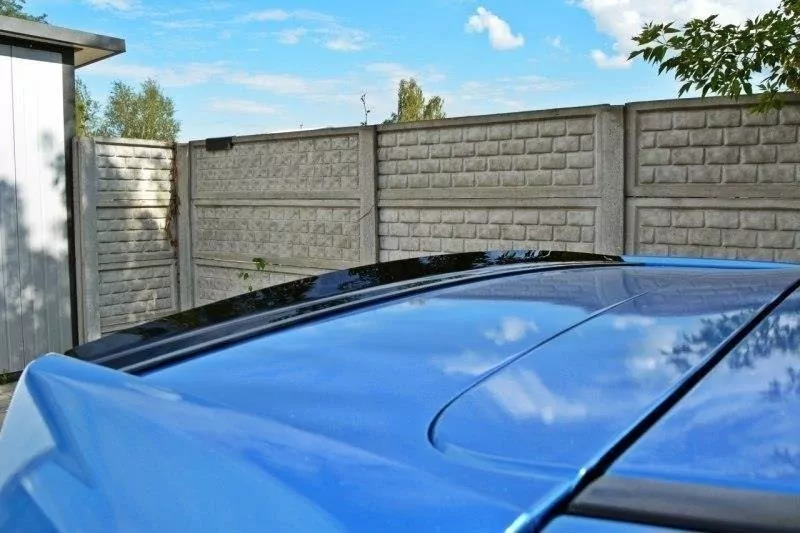 Spoiler CAP Passend Für Passend Für Subaru Impreza WRX STI 2009-2011 Schwarz Hochglanz Schwarz Hochglanz