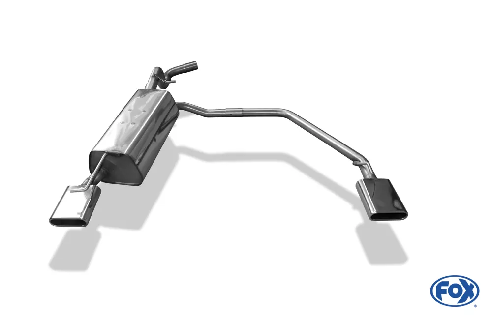 Skoda Roomster 5J  Endschalldämpfer rechts/links - 130x50 Typ 52 rechts/links