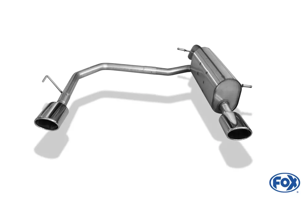 Peugeot 207 HDI/ 207cc HDI Endschalldämpfer Ausgang rechts/links - 115x85 Typ 32 rechts/links